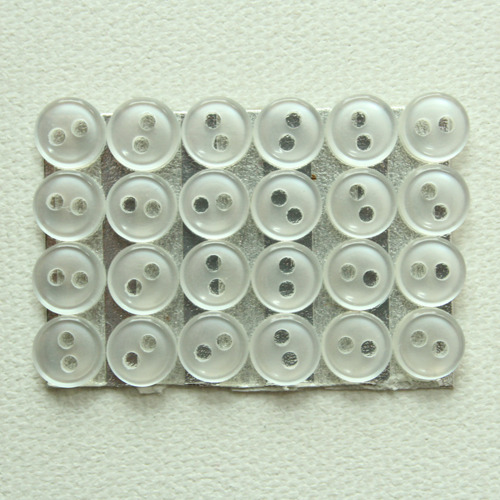 미니 단추(0.7cm×24개)-펄흰색