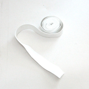 흰색 고무밴드(25mm)